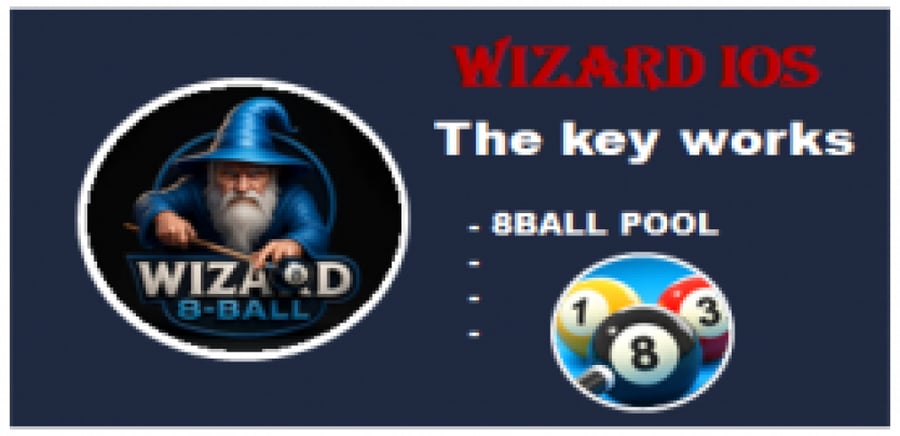 كود بلياردو Wizard iOS 8ball شهر