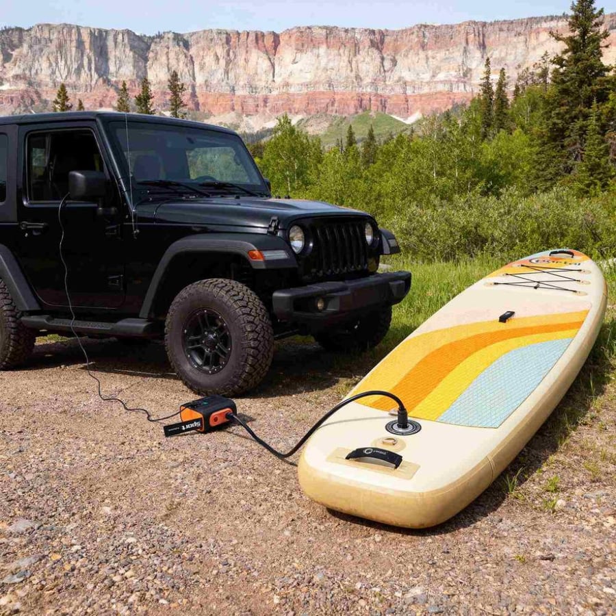مضخة هواء كهربائية محمولة (SUP Electric Air Pump).