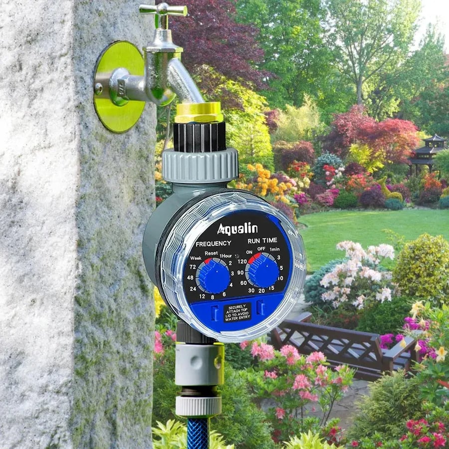 مؤقت الري الإلكتروني الأوتوماتيكي (Electronic Water Timer / تايمر ري)