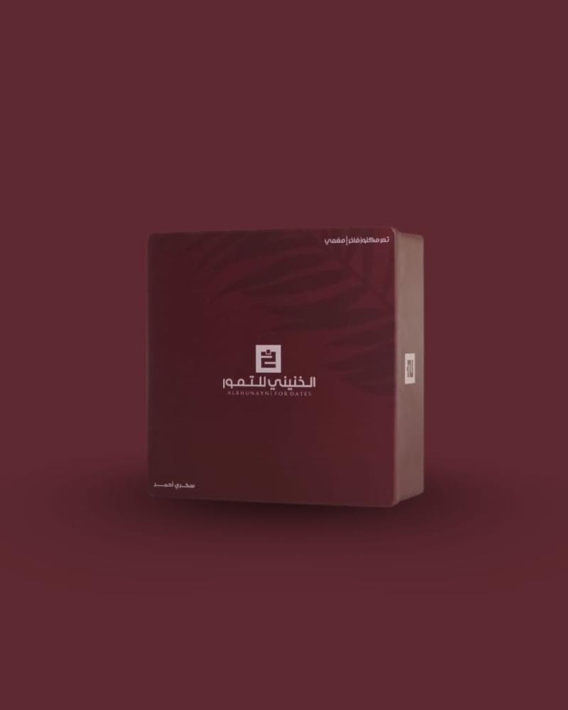 سكري احمر  ( درجه ثانيه ) - حبة التمر متوسط مع صغير—كرتون ١٢ علبة