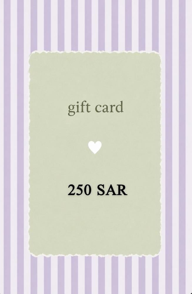 كرت اهداء - gift card -