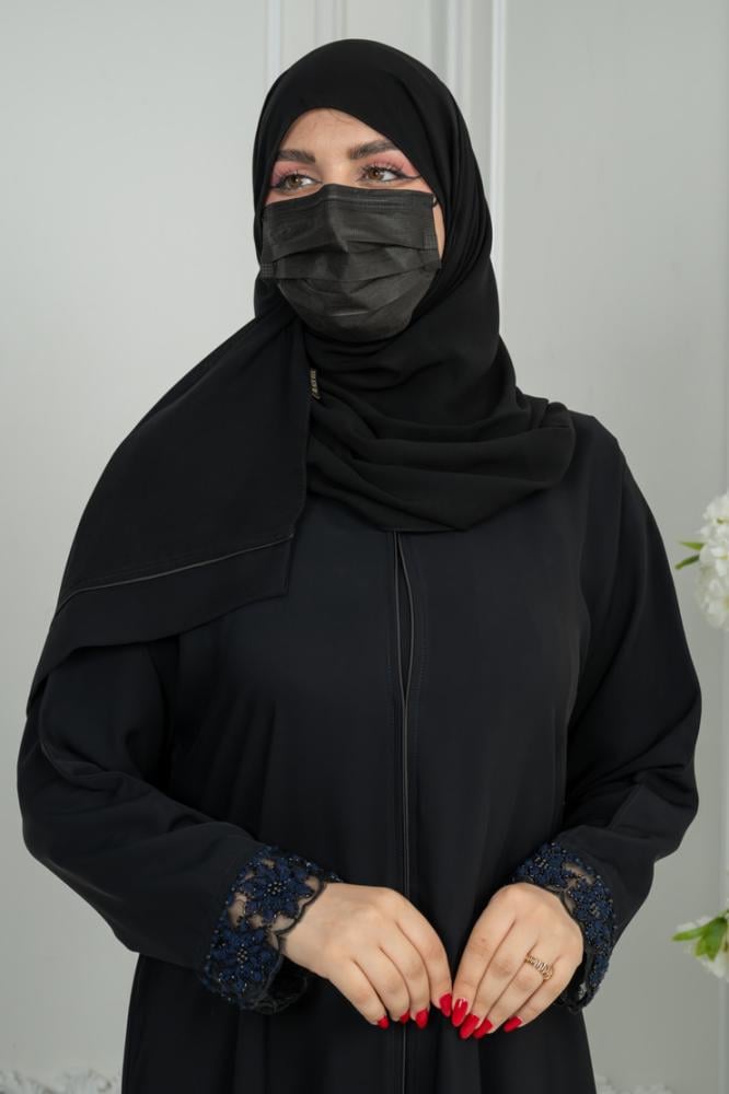 عباية نواعم بكلفة شك كحلي