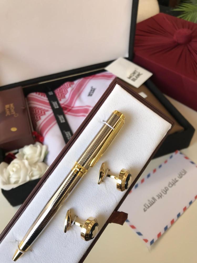 بكسات هدايا   طقم من مونت بلانك