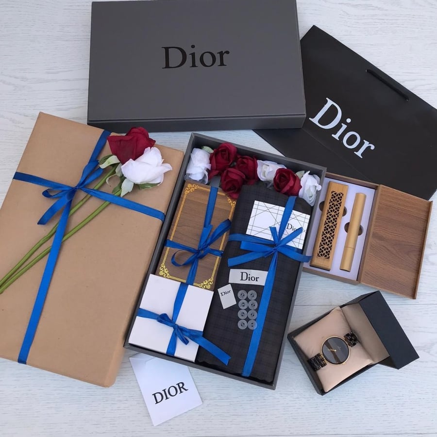 Men's set, Dior fabric, winter