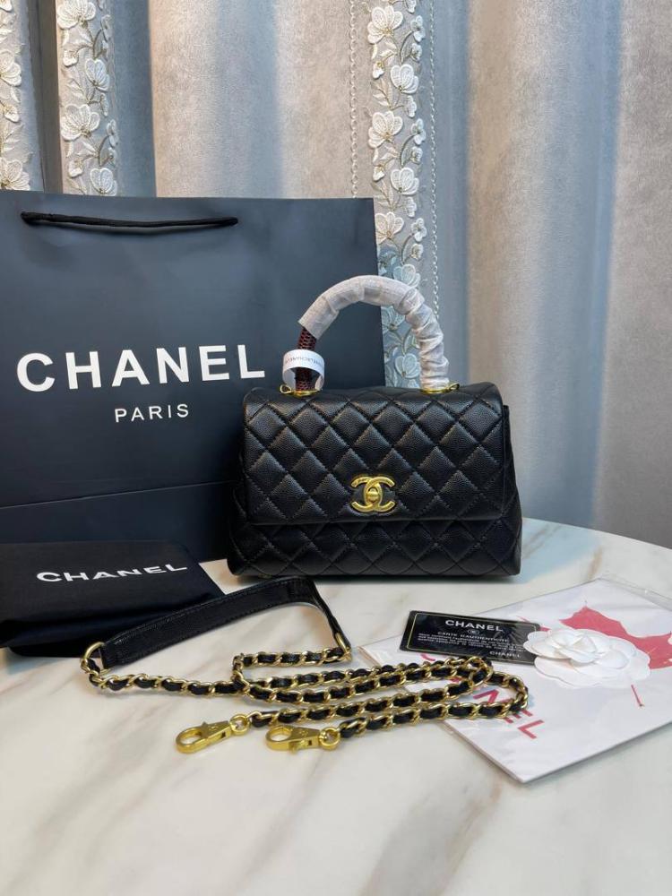 Chanel bag with the brand box