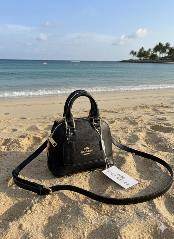 Mini Coach bags with the brand box