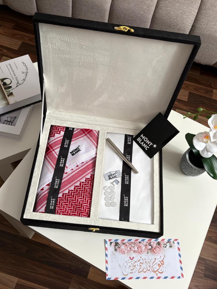 Men's gift set, matte black