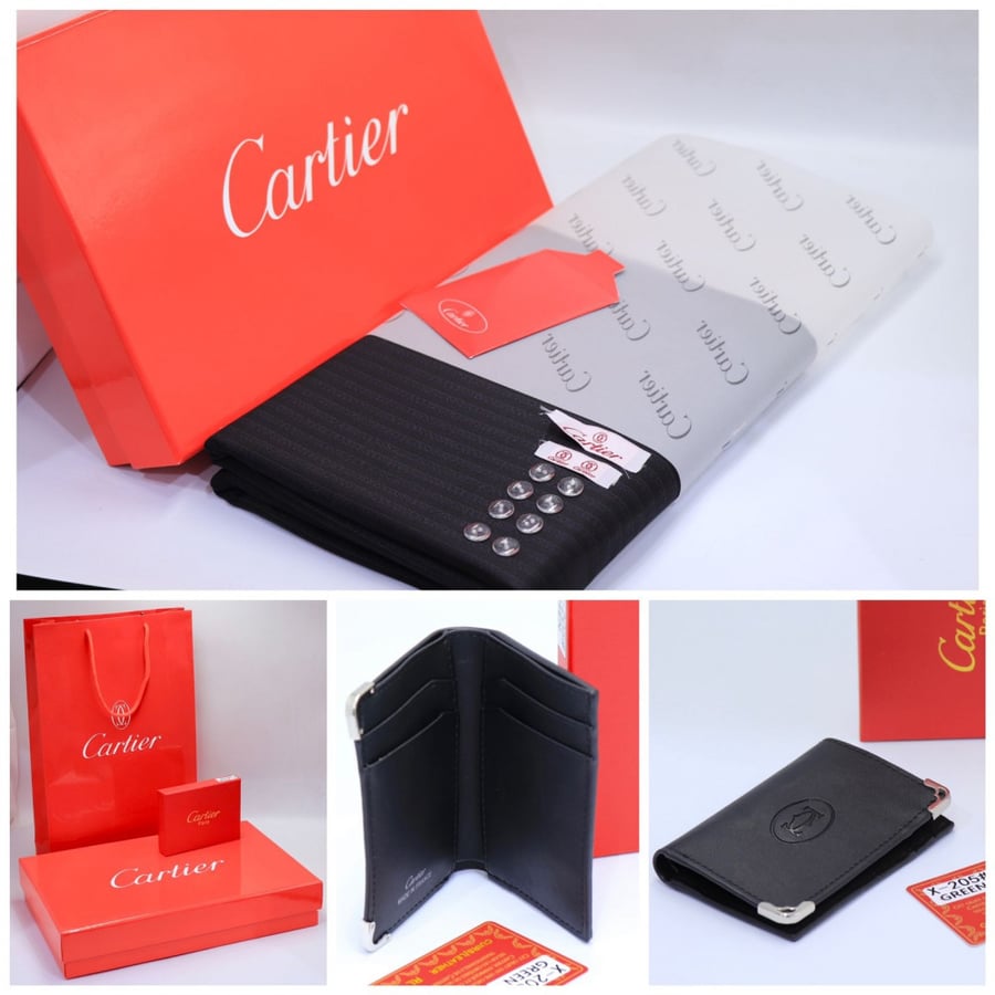 Men's set, Cartier fabric, winter
