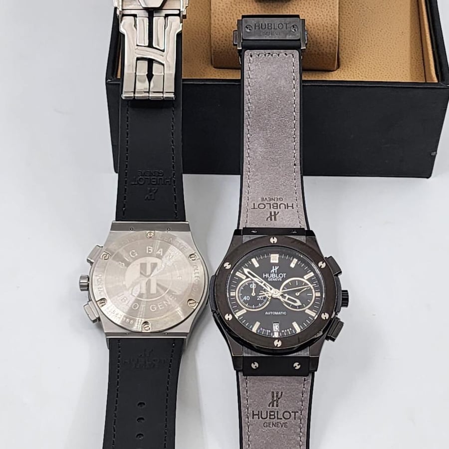 Men's Hublot watches with all accessories