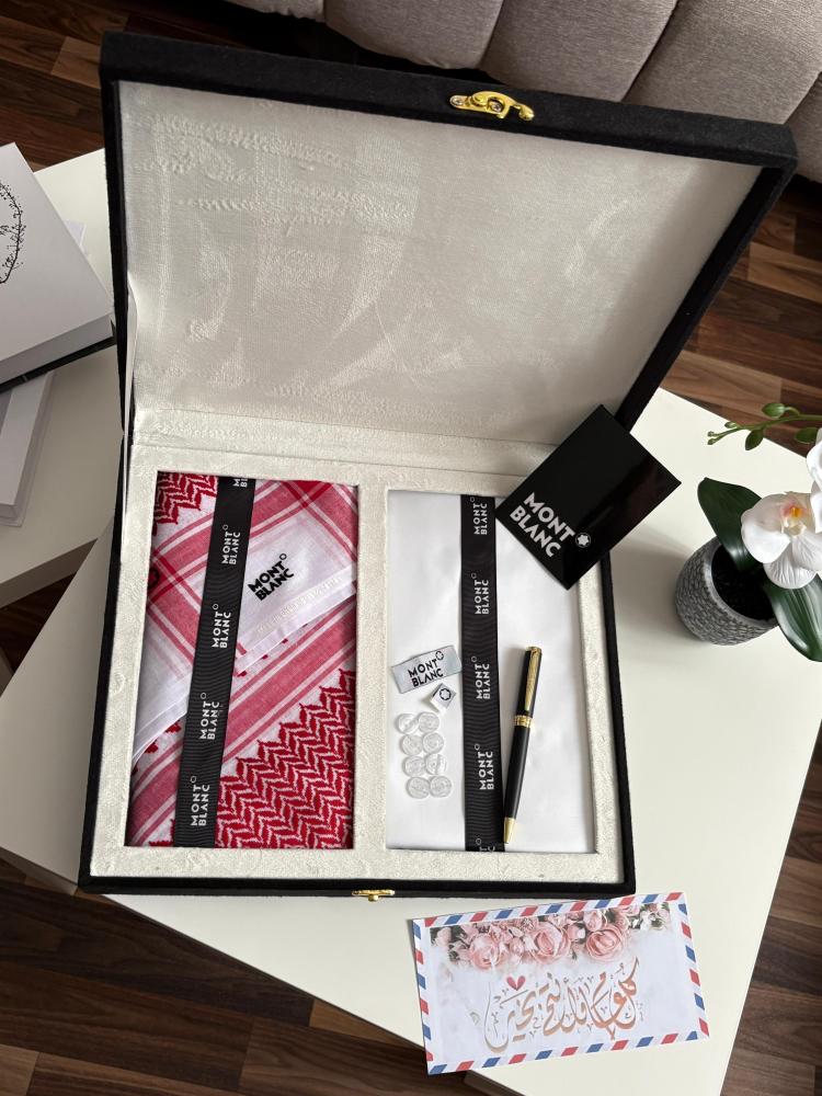 Men's gift set, matte black
