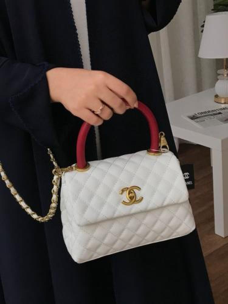 Chanel bag with the brand box