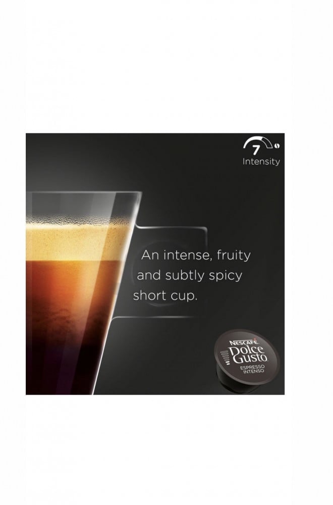كبسولات قهوة اسبريسو مكثف دولشي غوستو نسكافيه  Nescafe Dolce Gusto Intenso Espresso Coffee Capsules