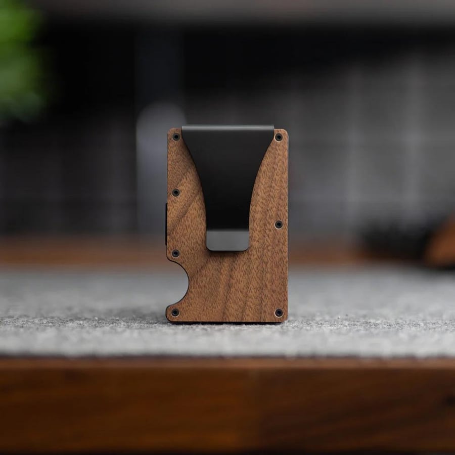 Walnut wallet