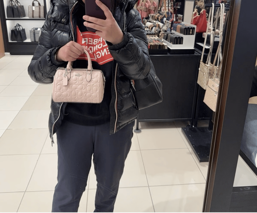 Coach Mini Rowan Crossbody Bag In Signature Leather