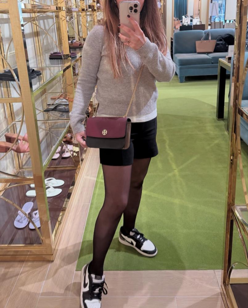 Tory burch 2 colours emerson bag