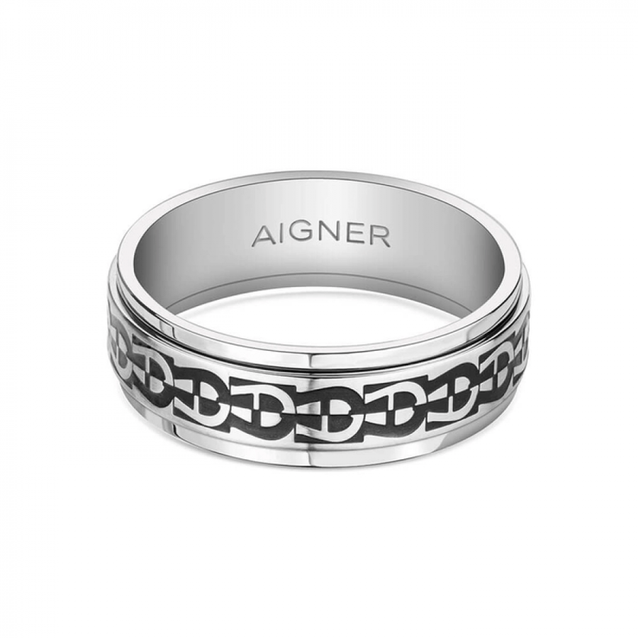 خاتم Aigner  رجالي مقاس 60