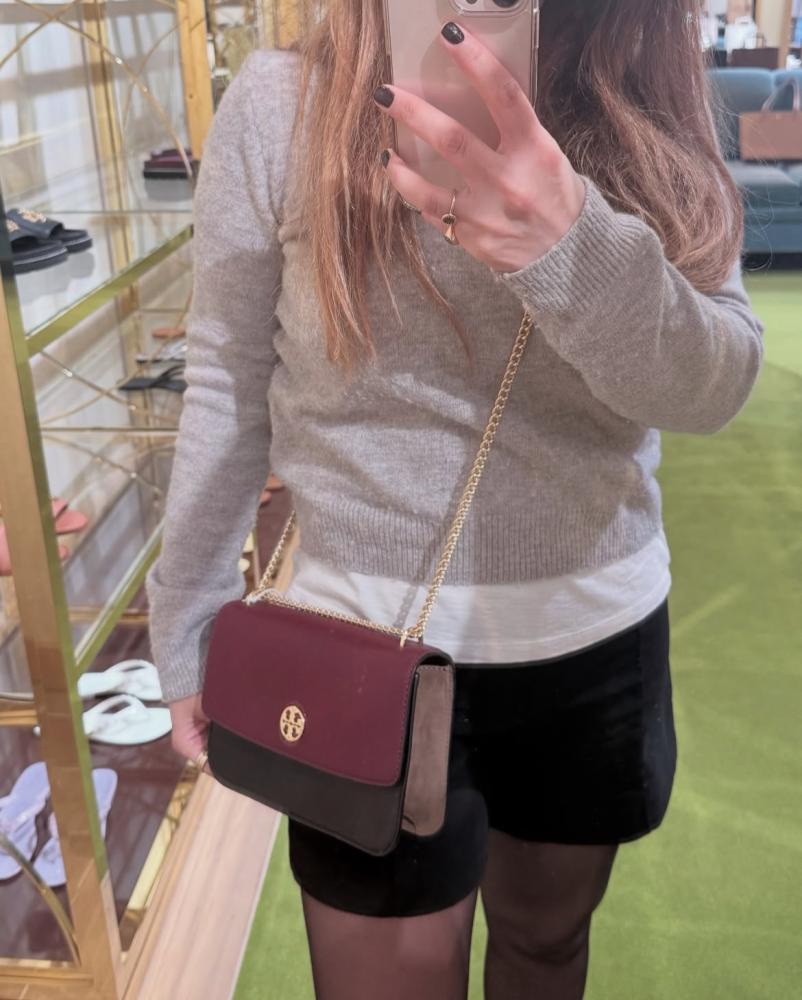 Tory burch 2 colours emerson bag
