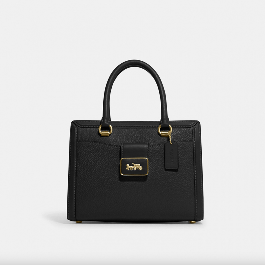 Coach Grace Carryall Satchel - أسود