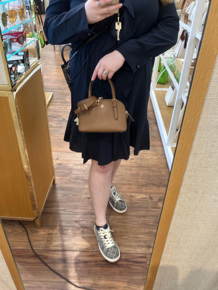 Tory Emerson brown Dome bag