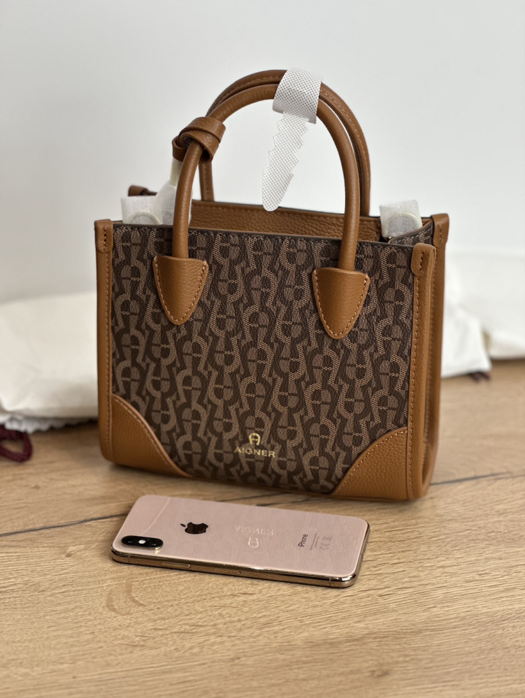 Aigner Samara XS Brown Logo