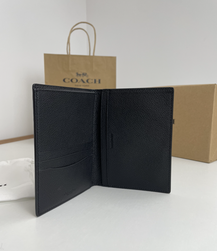 coach passport case