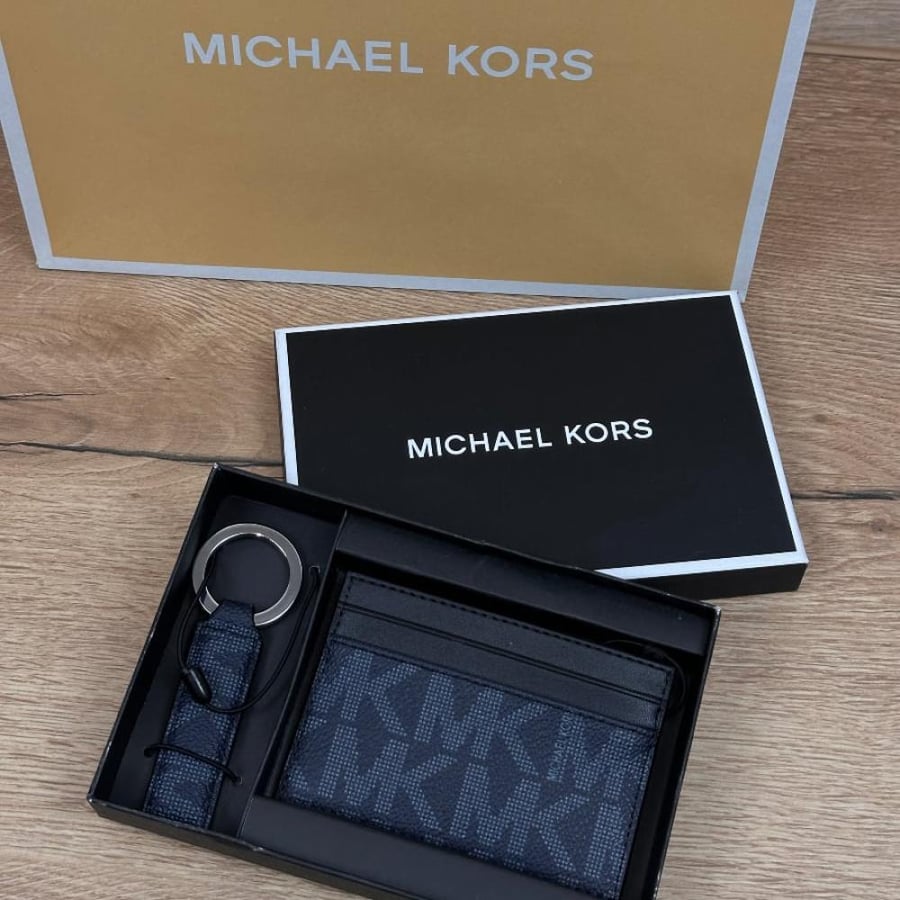 Michael kors gift box - card case and keychain