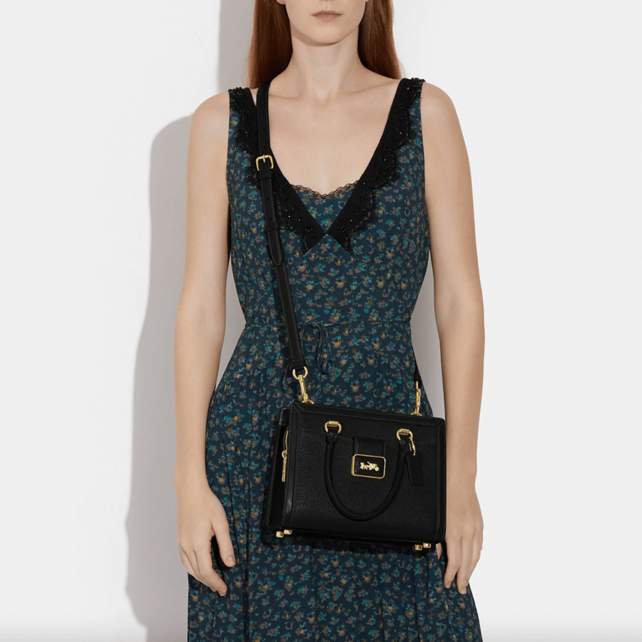 Coach Grace Carryall Satchel - أسود