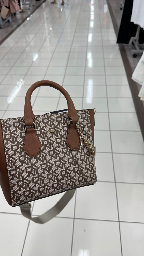 DKNY Signature Brown Bag