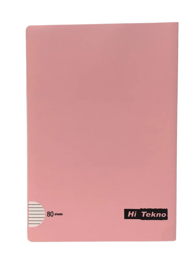Arabic-Ruled Notebooks, Plain, 80 Sheets, A5, 9 Colours (Each)