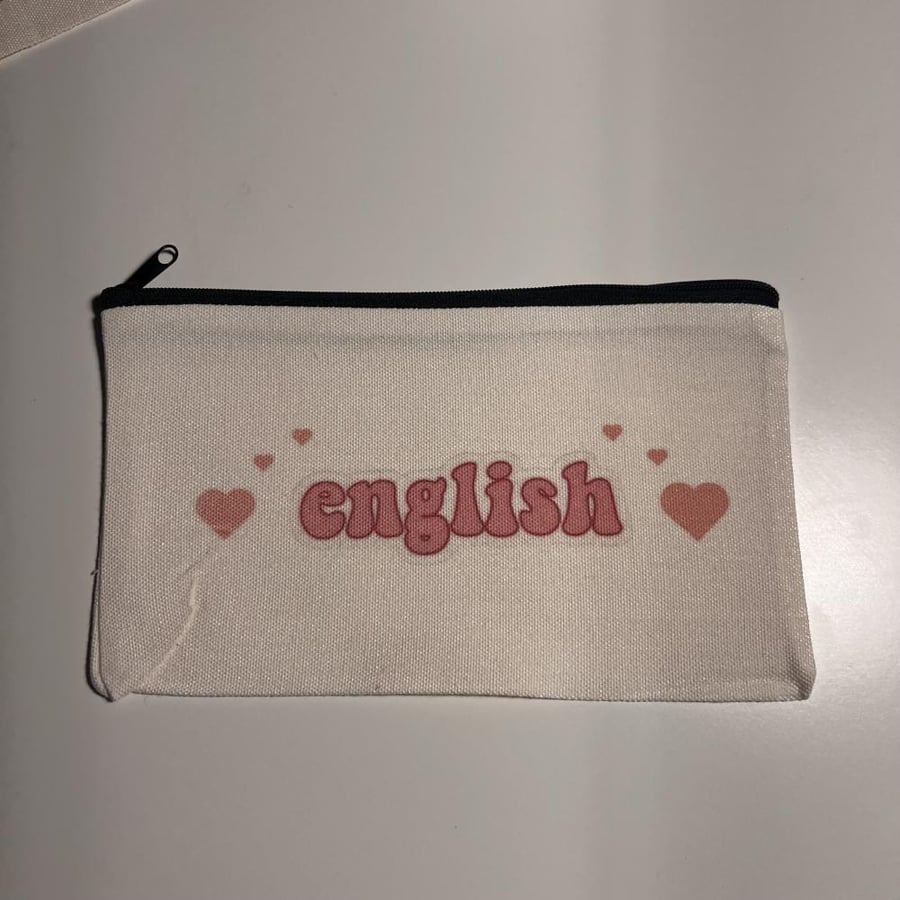 محفظة انجليزي