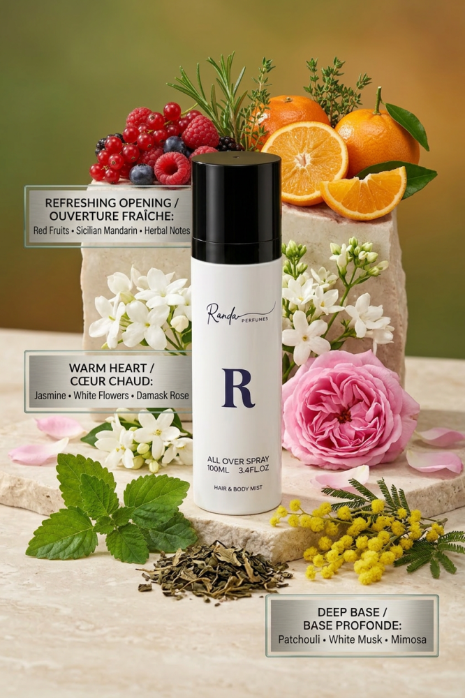 بخاخ  (R) معطر الجسم والشعر