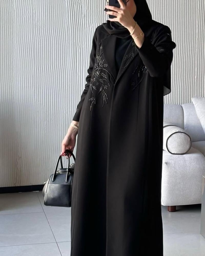 عباية مناسبات شك مبطنة.