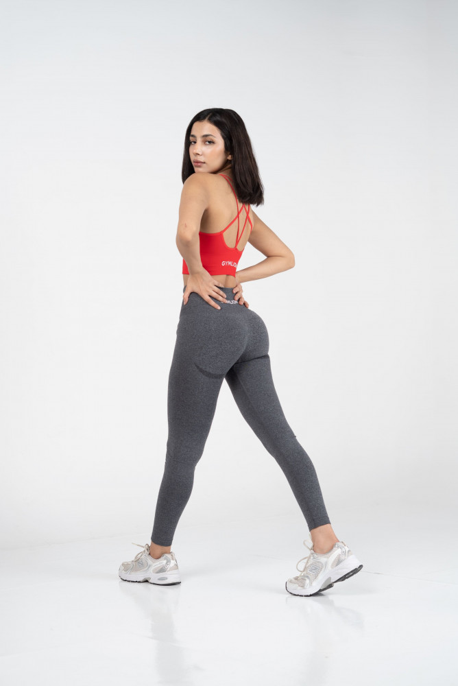 BLACK SPECKLED CURVE LEGGINGS