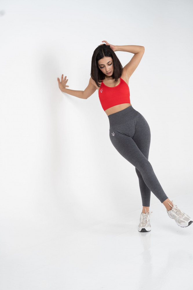 BLACK SPECKLED CURVE LEGGINGS