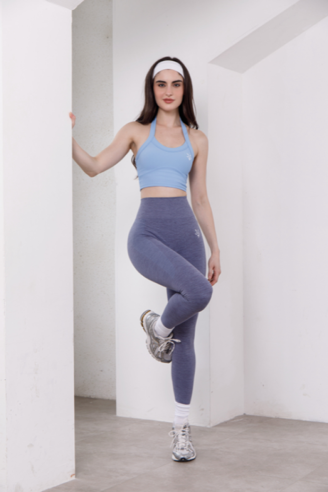 HALTER TANK - BLUE