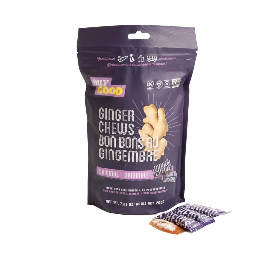 Special offer 3 bags of ginger original flavor (chew) and mango flavor ginger (chew)
