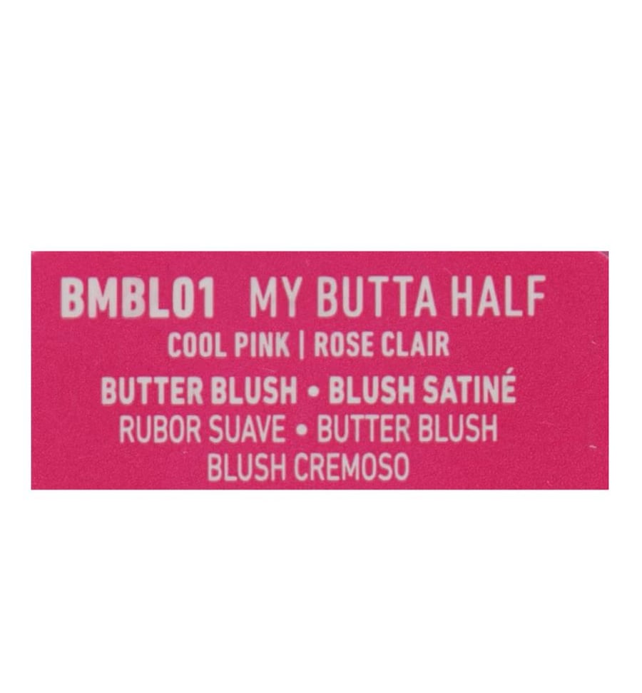 احمر خدود NYXمن Buttermelt Blush, Powder Blush, Up To 12 H Wear, Fade & Transfer Resistant, My Butta Half