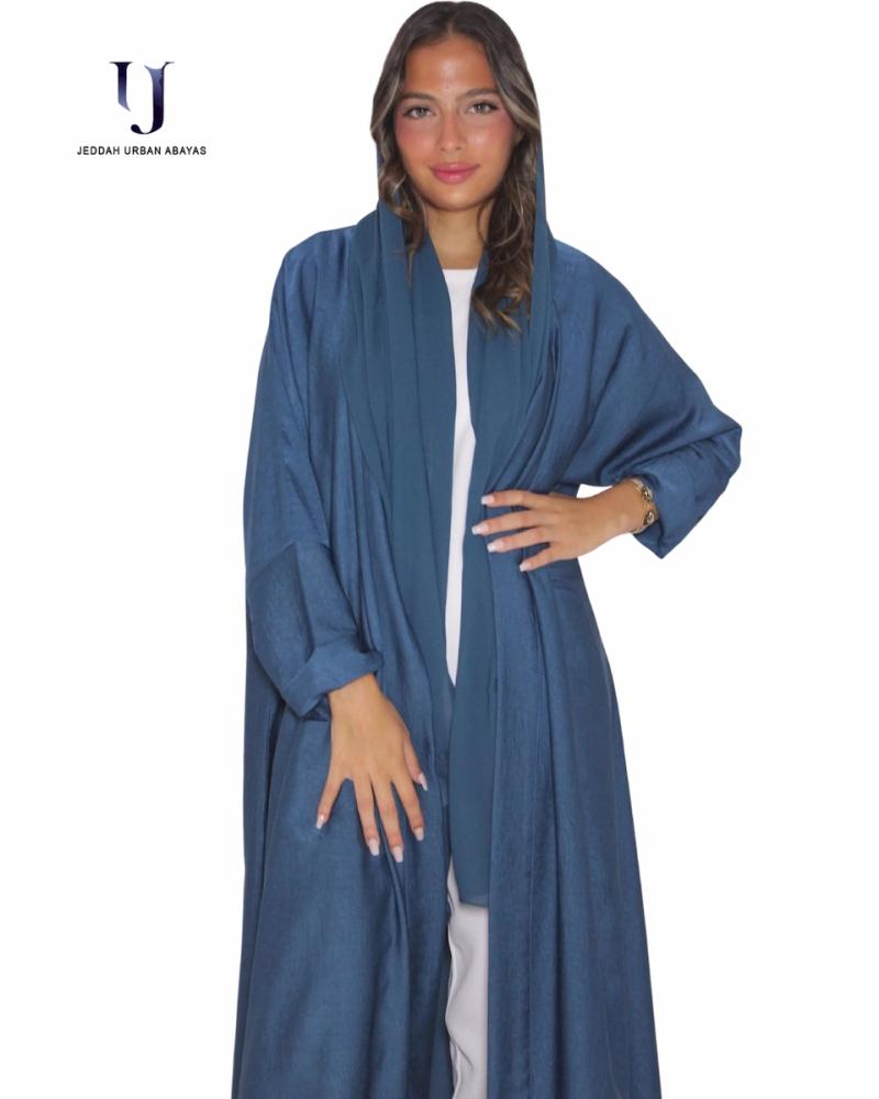 عباية نسمة بترولي Nasma Petrol blue