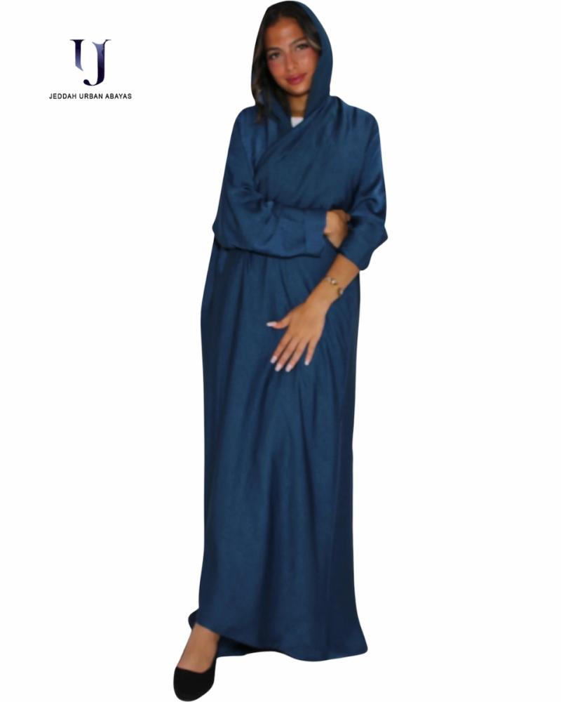 عباية نسمة بترولي Nasma Petrol blue