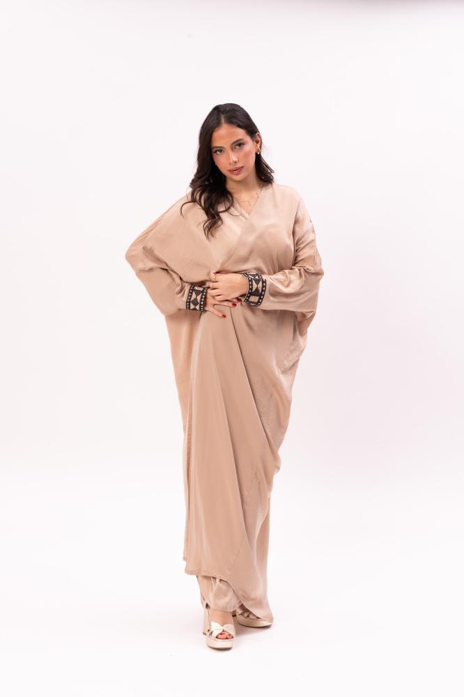 Al-Sadu Group - Washed Silk, Beige Color