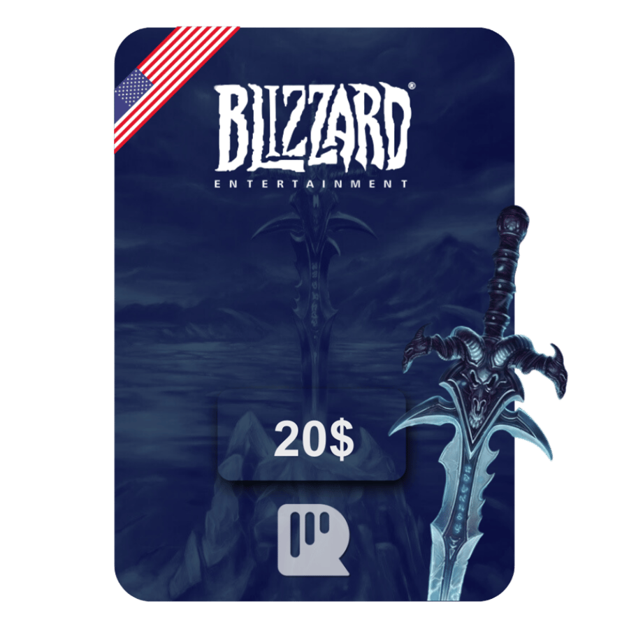 Blizzard card – 20 dollars