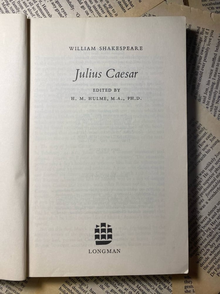 Julius Cesar - Shakespeare