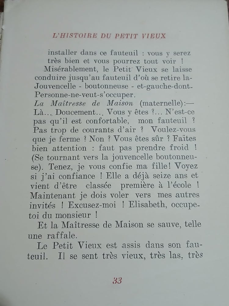 petites histoires pathetiques