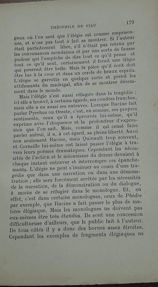 histoire de la poesie francaised de la renaissance au romatisme  (P0)