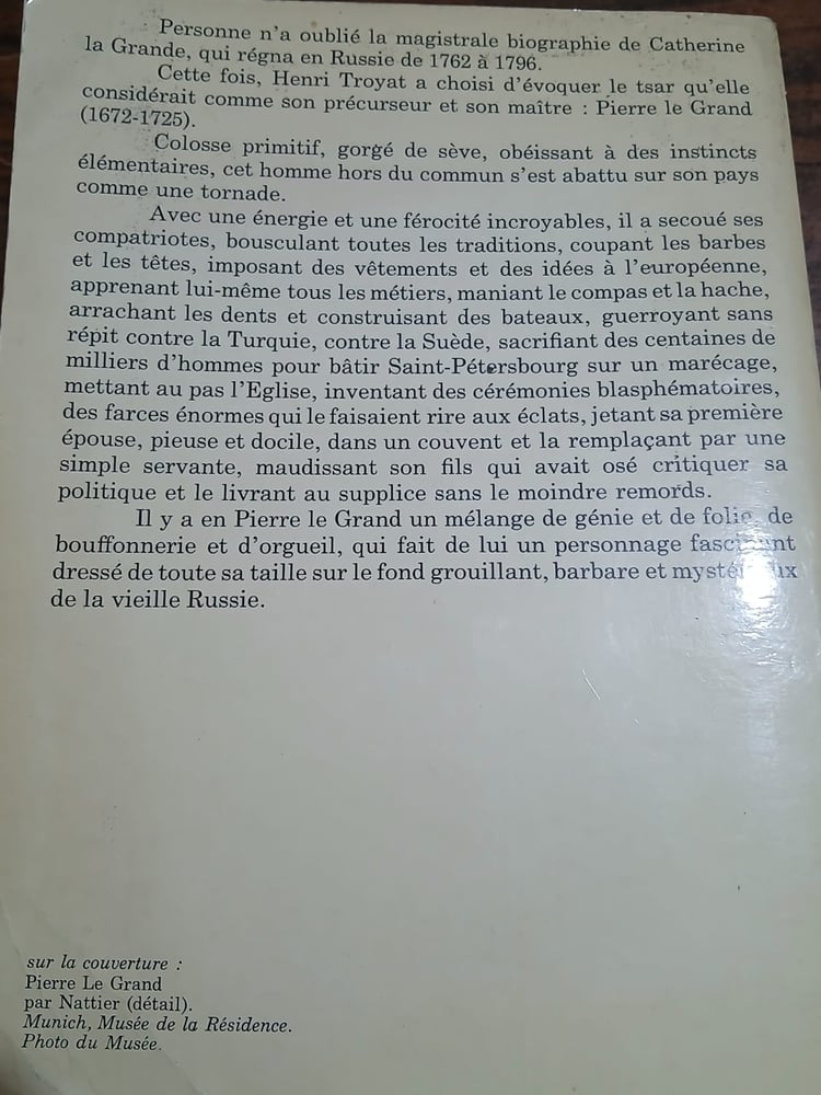 pierre le grand