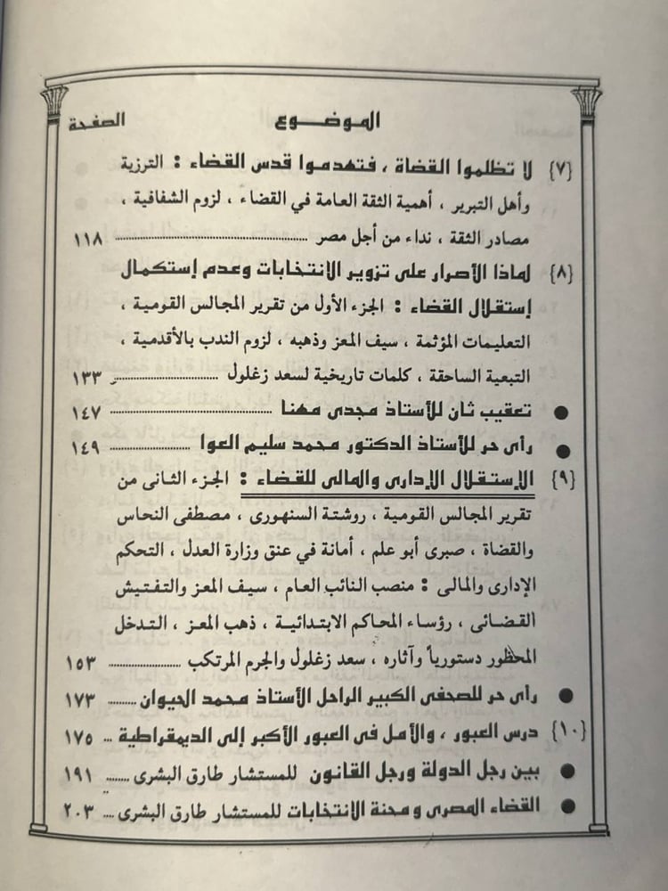 استقلال القضاء و محنة الانتخابات -يحيي الرفاعي - HW25