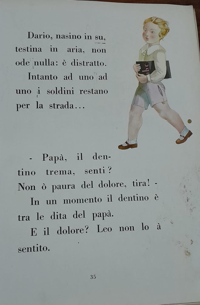 letture classe prima