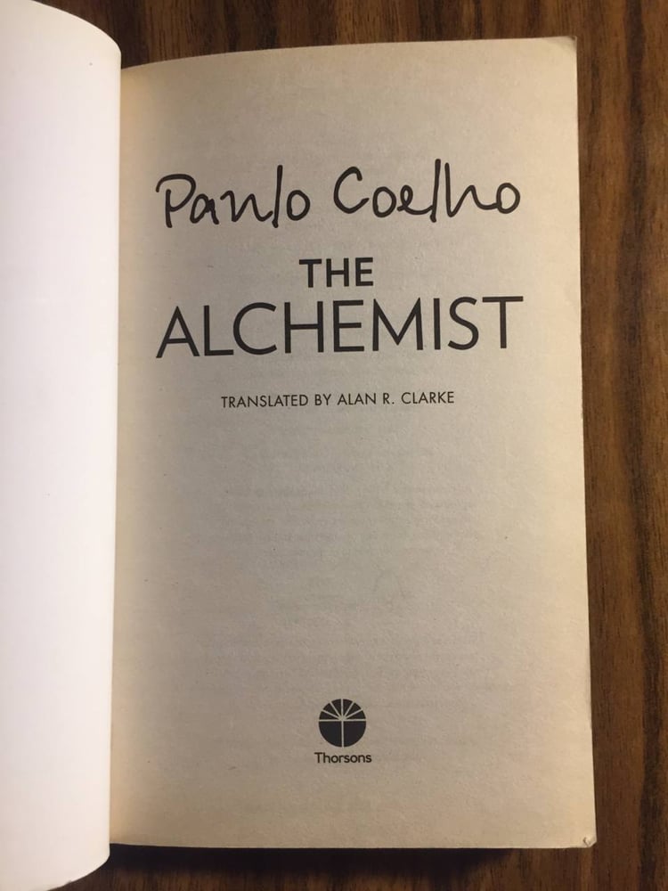 The Alchemist - Paulo Coelho (Q6)