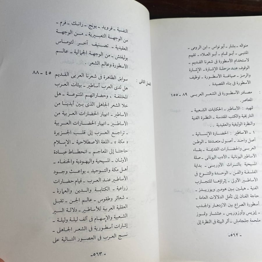 الاسطورة فى الشعر العربى الحديث -انس داود -MS