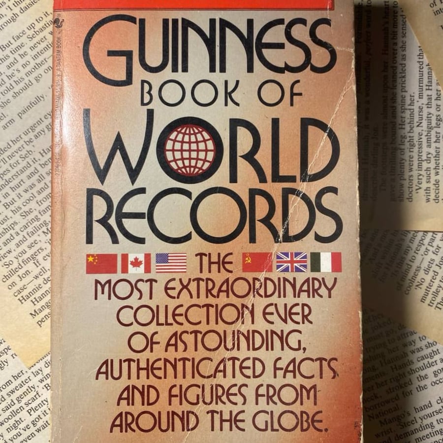 Guinness book of world records (Q6)